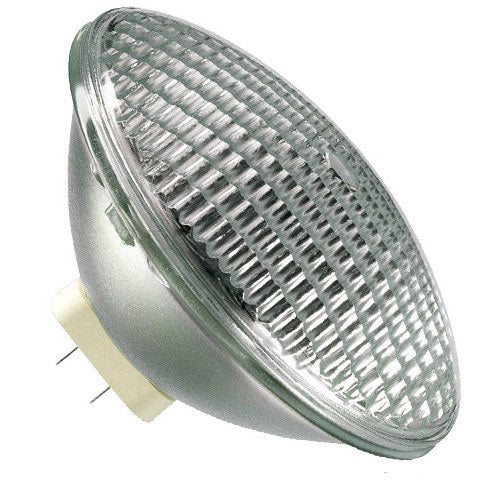 GE 25520 CP88 500W 240V PAR64 Quartzline Medium Flood Stage Studio Bulb For Sale