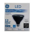 GE 12w 120v LED PAR30 2700k Warm White Flood Dimmable Bulb - 75w equiv, Online Hot Sale