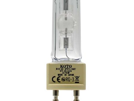 KOTO DIS-6H-UV-B-SPOTLIGHT - 575W 95V G22 Base 6000K Metal Halide Light Bulb Online now