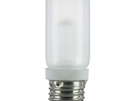 12Pk - SUNLITE 100w T10 Single Ended Double Envelope Medium Base Frost Halogen Lamp Hot on Sale