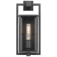 Exhibit Small Wall Lantern Matte Black w  Clear Beveled Glass Online