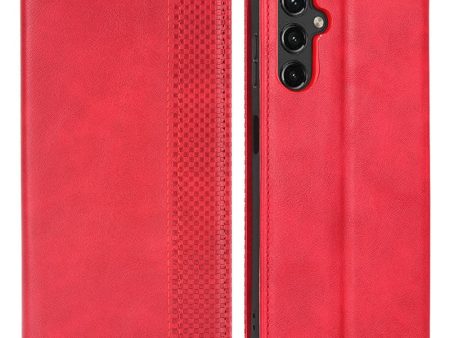 Bofink Vintage Samsung Galaxy A24 4G leather case - Red Supply