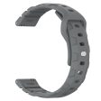 Huawei Watch GT 3 42mm   GT 3 Pro 43mm Silicone Band 20mm Armour Watch Strap Replacement - Space Gray For Cheap