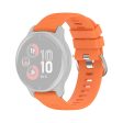 Garmin Forerunner 255   255 Music   Venu 2 silicone watch strap - Orange For Cheap