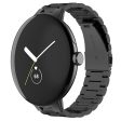 Google Pixel Watch   Watch 2 Stainless Steel Watch Strap Integrate Replacement Watch Band - Black Hot on Sale