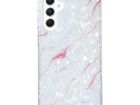 Marble Samsung Galaxy A14 5G case - White Marble For Sale