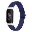 Fitbit Luxe nylon watch strap - Dark Blue Online