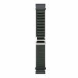 Fitbit Versa 4   Versa 3   Sense 2   Sense Watch Band Nylon Adjustable Wrist Strap - Army Green on Sale