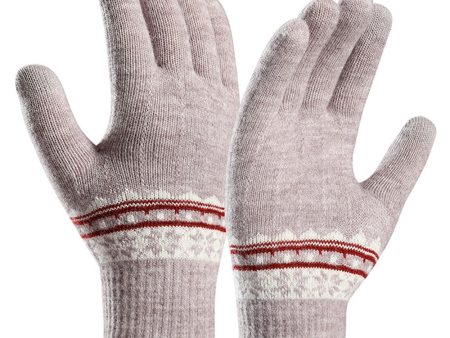 B8822 Winter Touch Screen Gloves - Purple on Sale