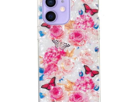 Marble iPhone 12 Mini case - Colorful Butterfly Online Hot Sale