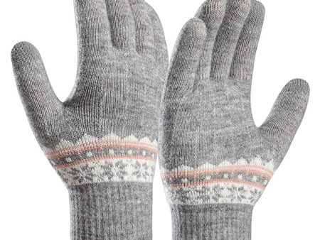 B8822 Winter Touch Screen Gloves - Grey Online Sale