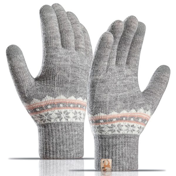 B8822 Winter Touch Screen Gloves - Grey Online Sale