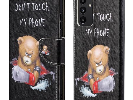 Wonderland Samsung Galaxy A13 4G flip case - Bear For Cheap