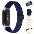 Fitbit Luxe nylon watch strap - Dark Blue Online