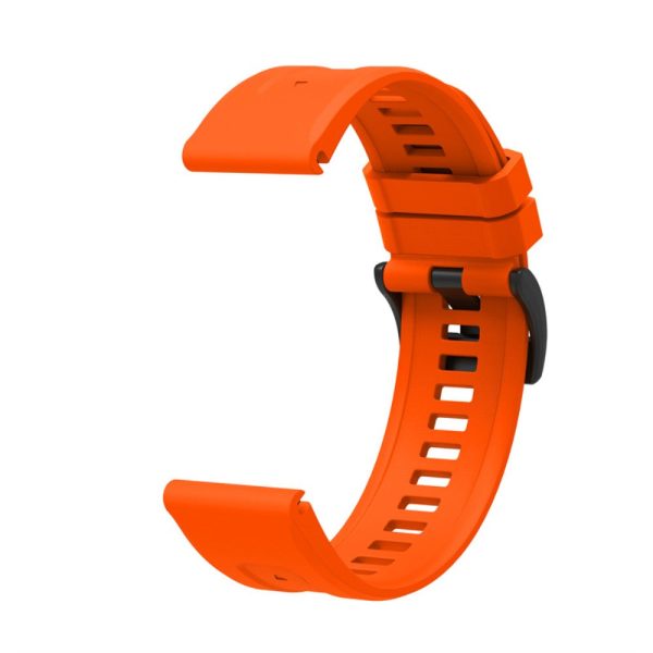 Garmin Fenix 7X silicone watch strap - Orange Red Cheap