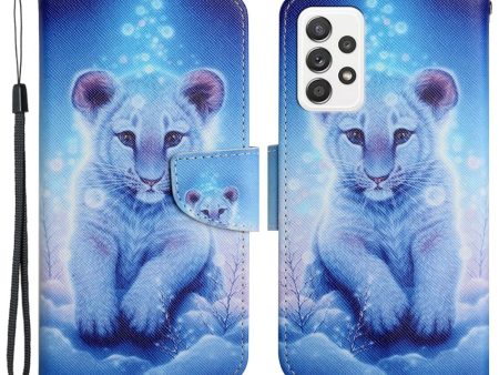 Wonderland Samsung Galaxy A33 5G flip case - Leopard Online Sale