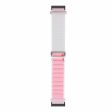 Fitbit Versa 4   Versa 3   Sense 2   Sense Watch Band Nylon Adjustable Wrist Strap - White+Pink For Cheap