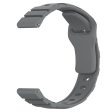 Huawei Watch GT 3 42mm   GT 3 Pro 43mm Silicone Band 20mm Armour Watch Strap Replacement - Space Gray For Cheap