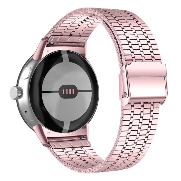 Google Pixel Watch luster steel strap - Rose Pink Sale