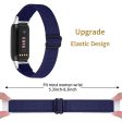 Fitbit Luxe nylon watch strap - Dark Blue Online