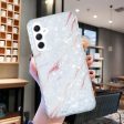 Marble Samsung Galaxy A14 5G case - White Marble For Sale