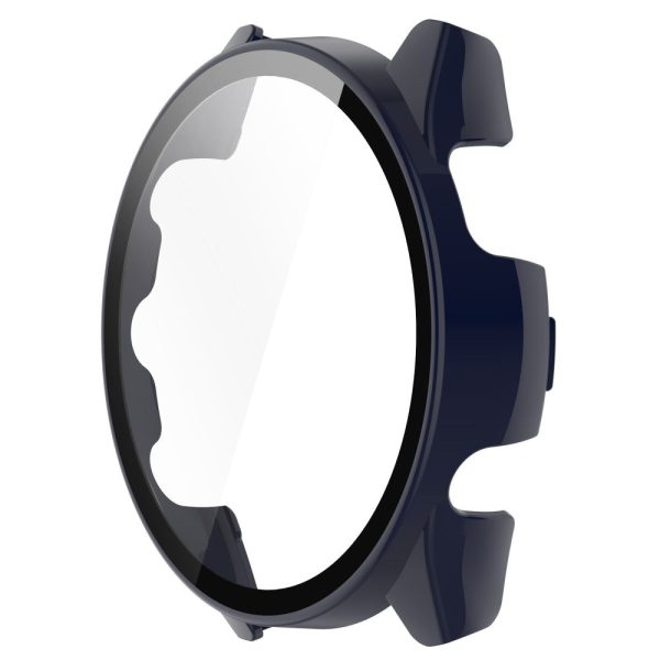 Garmin Forerunner 265S cover with tempered glass screen protector - Dark Blue Online now