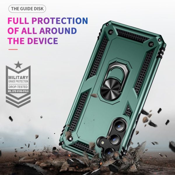 Bofink Combat Samsung Galaxy A35 cover - Blackish Green Supply