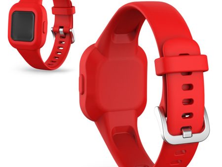 Garmin Vivofit Jr 3 silicone watch band - Red Online now