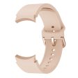 Silicone soft watch strap for Samsung Galaxy Watch 4 device - Pink Fashion