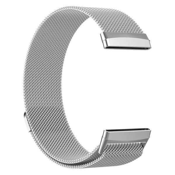 Fitbit Sense 2   Versa 4 milanese stainless steel watch strap - Silver Size: S Supply