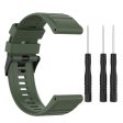 22mm Garmin Forerunner 945   Fenix 6   5 silicone watch strap - Army Green Cheap