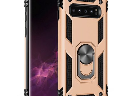 Bofink Combat Samsung Galaxy S10 Plus case - Gold For Discount