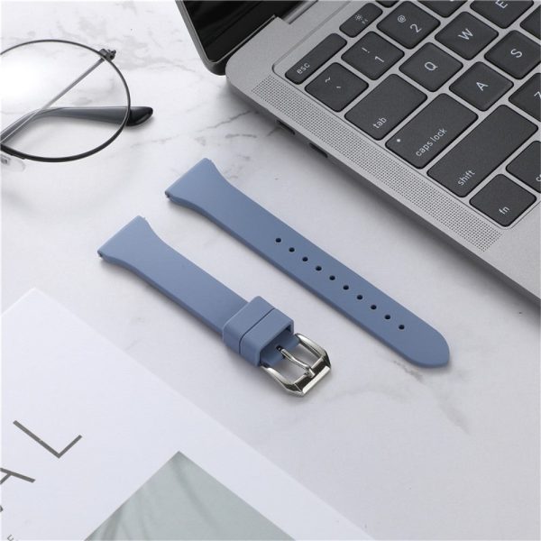 20mm Universal silicone watch strap - Light Grey Online