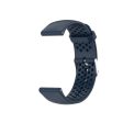 Garmin Forerunner 158   55 breathable silicone watch strap - Dark Blue Online Sale