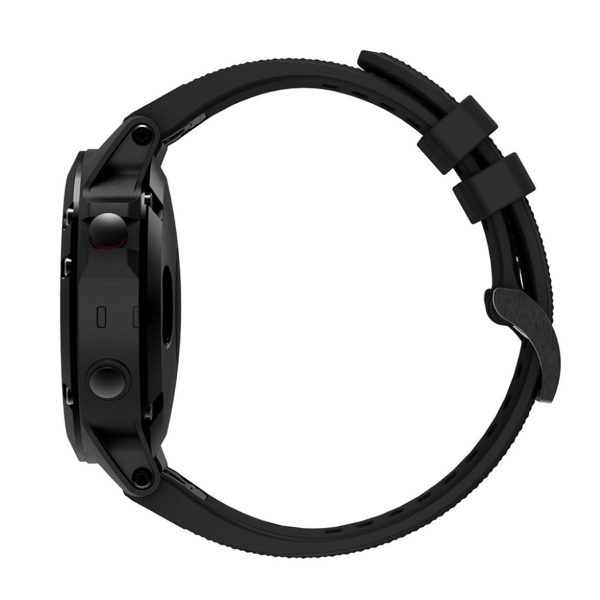 Garmin Fenix 5 durable silicone watch band - Black For Discount