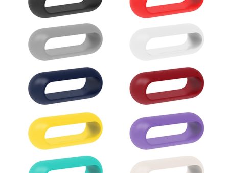 10Pcs Xiaomi Smart Band 8 Pro Watch Strap Keeper Retaining Loop Watchband Fastener Ring (Mix Color) on Sale