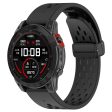 KALEBOL KLB-DDGJ-001 Garmin Fenix 7X   7X Pro Watch Band QuickFit 26mm Silicone Strap Magnetic Folding Buckle - Black Online now