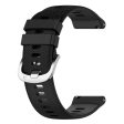 Garmin Forerunner 256 cross stripe silicone strap - Black Cheap