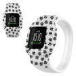 Garmin Vivofit Jr 3 pattern silicone watch strap - Paw Print   Size: S Online Sale