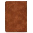 Amazon Kindle 11th Gen (2022) Folio Stand Leather Tablet Case - Brown with Card Holder and Magnetic Cover Online now