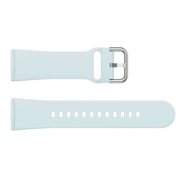 KALEBOL KLB-SXKGJ-001 Fitbit Versa 3   4   Sense   Sense 2 Silicone Watch Bands Soft Strap Replacement - Baby Blue Online Sale