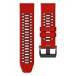 KALEBOL Garmin Fenix 7   7 Pro   6   6 Pro Watch Strap Quickfit 22mm Dual Color Silicone Band - Red+Black Online now