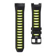 Garmin Instinct 2X Silicone Watch Strap Replacement Wrist Band - Black+Lime Cheap