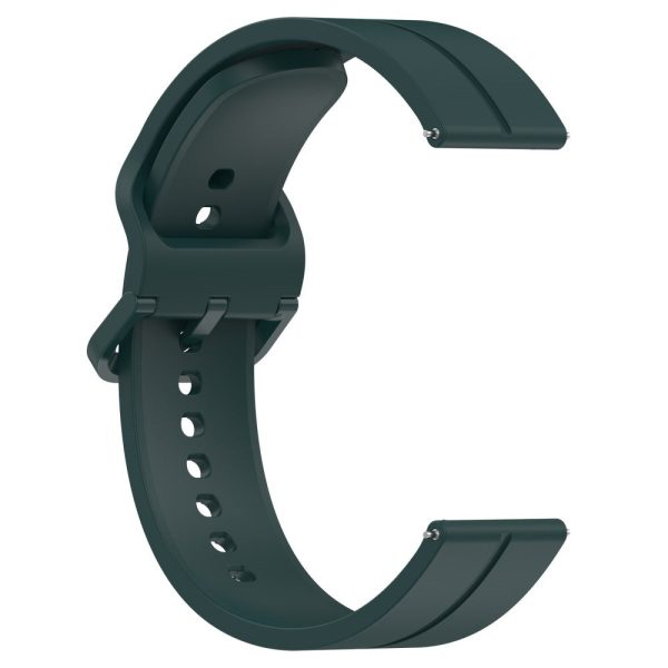 20mm Universal silicone strap - Midnight Green Online