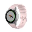 Garmin Vivomove 3S   Vivoactive 4S grid texture silicone watch band - Pink on Sale