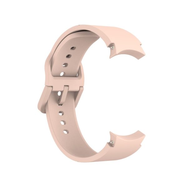 Samsung Galaxy Watch 5   4   3 simple silicone watch strap - Official Pink Online now