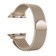 Apple Watch 38mm unique stainless steel watch band - Champagne Silver For Discount