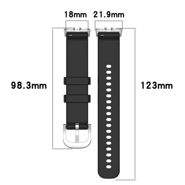 Samsung Galaxy Fit3 Watch Band Soft Silicone Strap Replacement - Light Pink For Discount