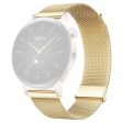 Huawei Watch GT 4 46mm   Honor Watch 4 Pro 22mm Watch Bracelet Stainless Steel Strap Replacement - Gold For Sale