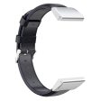 KALEBOL KLB-YLZP-001 For Garmin Fenix 7X     7X Pro Strap Replacement QuickFit 26mm Genuine Cow Leather Watchband - Navy Blue Online Sale